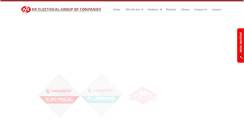 Desktop Screenshot of nkelectricals.co.in